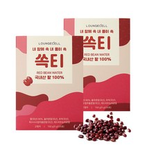 [2box] 국내산 팥차 쏙티 대용량 율무팥차 팥차 건강차 클렌즈주스, 5g, 30개입, 2개