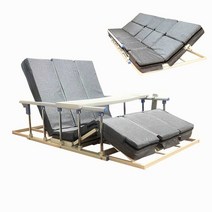 전동 환자용 침대 접이식 노인 마비 간호 의료 병원, 스펀지 스타일 (폭 90)