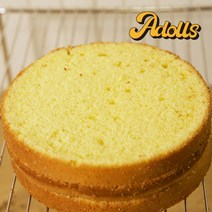 아돌스 케이크시트 화이트 미니 케익만들기, 3호, 1개, 330g