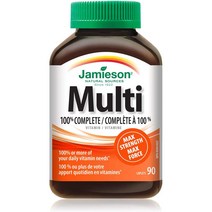 자미에슨 맥스 스트렝스 종합 멀티 비타민 Jamieson Multivitamin 90정