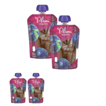 미국 Plum Organics 4개월이상 베이비 푸드 1단계 자두 99 g, 10개