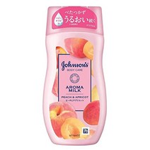 존슨즈 바디케어 아로마 밀크 피치 앤 애프리콧 200ml 복숭아 바디로션 물복숭아, 1개, 200mlml