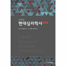 현대심리학사 간추린 제2판, 상품명