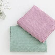 원단킹 대폭리플]멜란지선염무지 2color(a1834) 여름천 지지미, 핑크