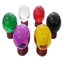 풍수백화점 유리구슬 수정구슬 명상 집중령 향상 촬영 소품, 10cm 투명
