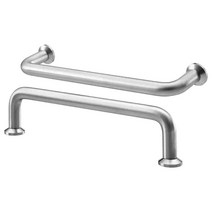 이케아 바가네스 손잡이 2P 실버 143x9x31mm 스테인리스