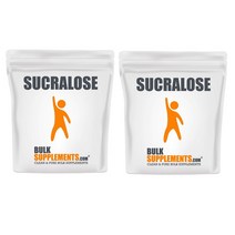 BulkSupplements Sucralose Powder 벌크서플리먼트 수크랄로스 파우더 분말 100g 2팩, 2개
