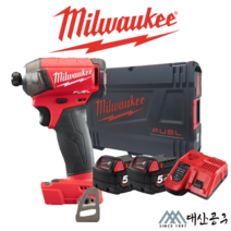 밀워키 오일펄스 충전임팩트드라이버 M18 FQID-502X, 1개