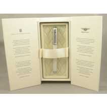 파버카스텔 Bentley 화이트 Satin & 플래티넘 만년필 - 470 Pen