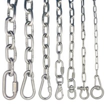 스텐체인 SUS304 2 3 4 5 6 7 8mm 미터단위 (절단필요시 요청주세요) 쇠사슬 체인 줄 바리게이트 주차금지 개목줄 주차장 가드레일, 스텐 체인3mm 1M