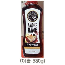 [어니:D*] 이슬 스모크향소스 530그램 액상소스 구이소스 숯불향 5995999EA