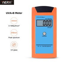 광도계 분광계 Yieryi RGMUVA B 미터 파충류 램프 자동차 절연 필름 UV Irradiance ± 10 REF NIST UVA Meter