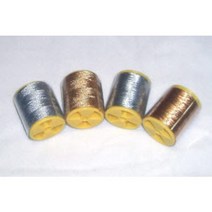 금사은사50m 300m 소량단위 장식용으로 필수품 굵은실가는실 2가지 스티치용 멋내기용, 은사20수