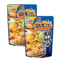 아지노모토 나베큐브 도미와 가리비의 극미다시나베 8개입 x 2봉지, 2개