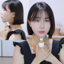 이중턱 슬리머 제거 얼굴 턱 교정기 안면비대칭 펌프