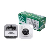 MDG3427 무라타 SR44(357/303)(10알) 시계건전지 1.55V 시계건전지/건전지/배터리/수은전지, 상세설명참조