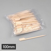 [KO] 일회용 닭꼬치 산적 대나무꼬치 손잡이 꼬치 10cm 1봉 약100개, (KO) 10cm 손잡이꼬지 1봉(약100개)
