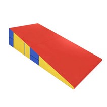 운동매트 헬스 체조무술 태권도 특기훈련 전용 백핸드 리프트 보조제품인 삼각 경사매트