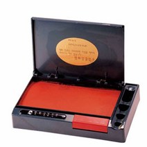 파샵 상감 인주 부동산인주 도장인주케이스 원형인주