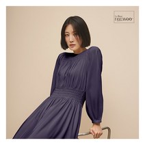 [르블랑페이우] ○ 22NEW 셔링 플레어 드레스