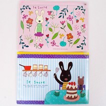 쥬크박스 3500르슈크레다용도지퍼백(대)(랜덤발송)