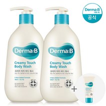 더마비 [더마비] 크리미 터치 바디워시 400ml 1+1+견본3종, 1