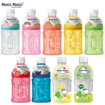 모구모구 프리미엄320ml 요거트 1개+리치 1개+복숭아 1개+파인애플 1개+멜론 1개+딸기 1개+블랙커런트 1개+큐브 레몬 1개+큐브 청포도 1개 (총9개) 어린이주스음료수과일