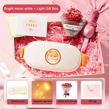 손 난로 히터 워머여성 생리 가열 패드 벨트 통증 완화 USB 복부 마사지, 03 Gift set  A