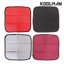 KOOLMAN(쿨맨) 휴대용 3단 접이식 방석매트 (파우치포함), 3단 접이식 방석매트 - 와인