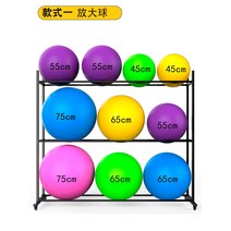 헬스장 필라테스 납품 짐볼 정리 수납 랙 홈트 요가볼거치대 요가 pt샵 헬스장 개업 선물, A