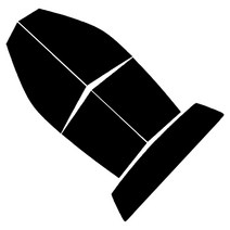 로톰 쌍용 코란도스포츠 (12년-18년) 측후면 썬팅필름, RTF-7S 05 (진함)