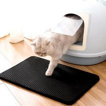 위생적인 냥이 모래날림방지 벌집 발판 반려동물모래