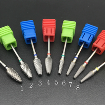 텅스텐바 카바이드바 네일비트 덴쳐바 네일드릴비트 생크 2.35mm, 3번, 1개