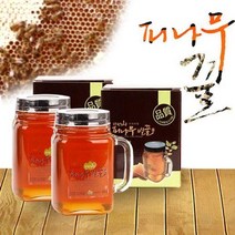 [강원양봉] 프리미엄 피나무꿀 핸들컵 550gx2병, 2병, 550g