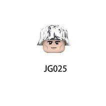 제2 차 세계 대전 군인 JJ001-005 Moc 블록 조립 모델 장난감 소년 소녀 JG022-026, 12 JG025