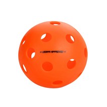[피클볼] 오닉스 퓨즈 인도어 오렌지 볼 6개(Onix fuse indoor orange ball), (오렌지) 볼6개