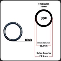 낚시대 가이드 링 10pcs 100pcs 내마모성 세라믹 가이드 링로드 수리 교체 링, size30 29.9mm 20개