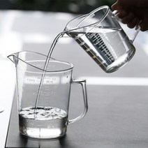 PC계량컵 플라스틱 비커 투명 계량컵, 250cc