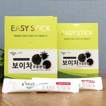 올바른습관 100% 중국 운남성 보이차 추출분말 스틱, 1박스, 150g