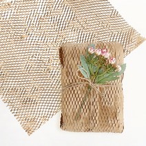 친환경 종이뽁뽁이 벌집 완충재 선물포장 (1mx50cm), 1mx50cm