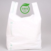 봉투 국내생산 생분해 비닐봉투 대형 17L 100매, 색상:[색상]본상품