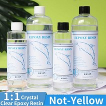 돌본드 레진 에폭시 접착제 타일 본드 UV 아크릴 투명 수지 거품 스탈 고 접착 경화제, 500mlx2