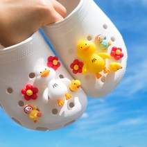 [무배/당일발송] 잼잼홀릭 오리 세트 파츠 입체 피규어 신발장식