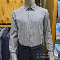 인천논현주파크랜드22년FW시즌신상체크슬림핏긴팔와이셔츠ADL22955