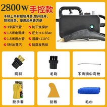 스팀 청소기 고압 분사기 러그 멀티 진공 세차기 얼룩, C.블랙)2800W-수동제어(고압스팀)