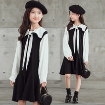 아짱 주니어 여아원피스 카라드롭원피스
