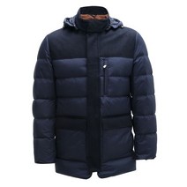 CORNELIANI 꼬르넬리아니 네이비 솔리드 폴리 패딩 구스다운 점퍼 CR9OTPS01 -