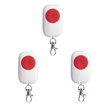 독거노인비상벨 가정용 호출벨 SOS 응급호출기 간병인 장애인 118993, 3 PCS