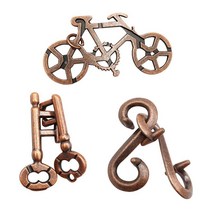 지혜의고리 치매예방게임 고리풀기 론지퍼즐 고난이도 퍼즐 10급, A