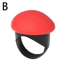 파워핸들봉 자동차 스티어링 휠 부스터 360 도 회전 볼 노브 원 노동 절약 핸드 T7G7, [01] Red